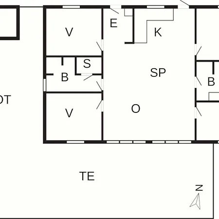 4 Star In Vaeggerlose 度假居 *
