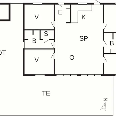 度假居 4 Star In Vaeggerlose Bøtø By